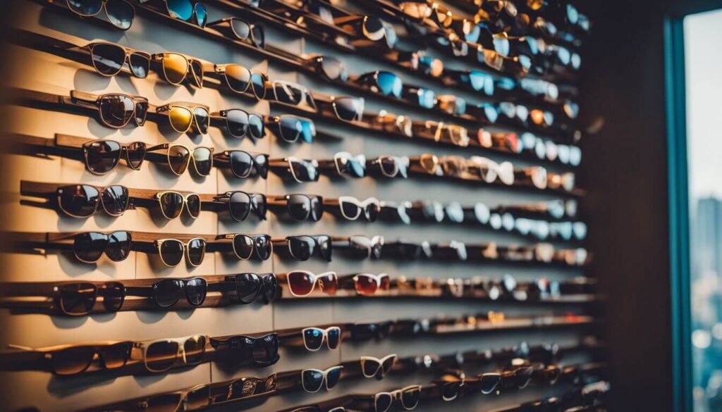 store sunglasses